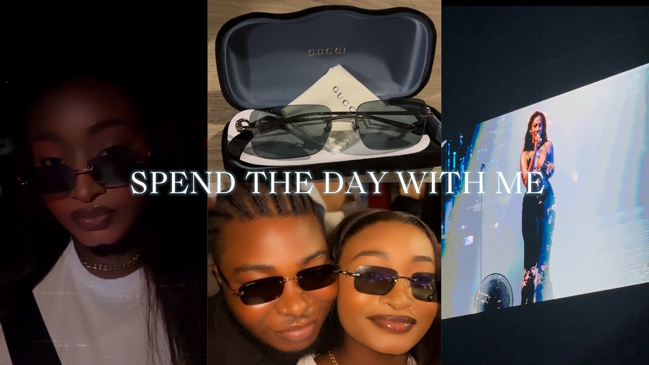 SPEND THE DAY WITH ME: WIG INSTALL | MAKEUP| OOTD| TEMS CONCERT | NONHLE MAKHUBELE 🇿🇦