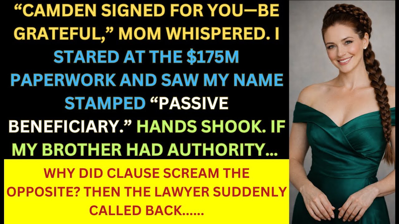 My Parents Traded My $175M Inheritance for My Brother... Then I Read the Contract