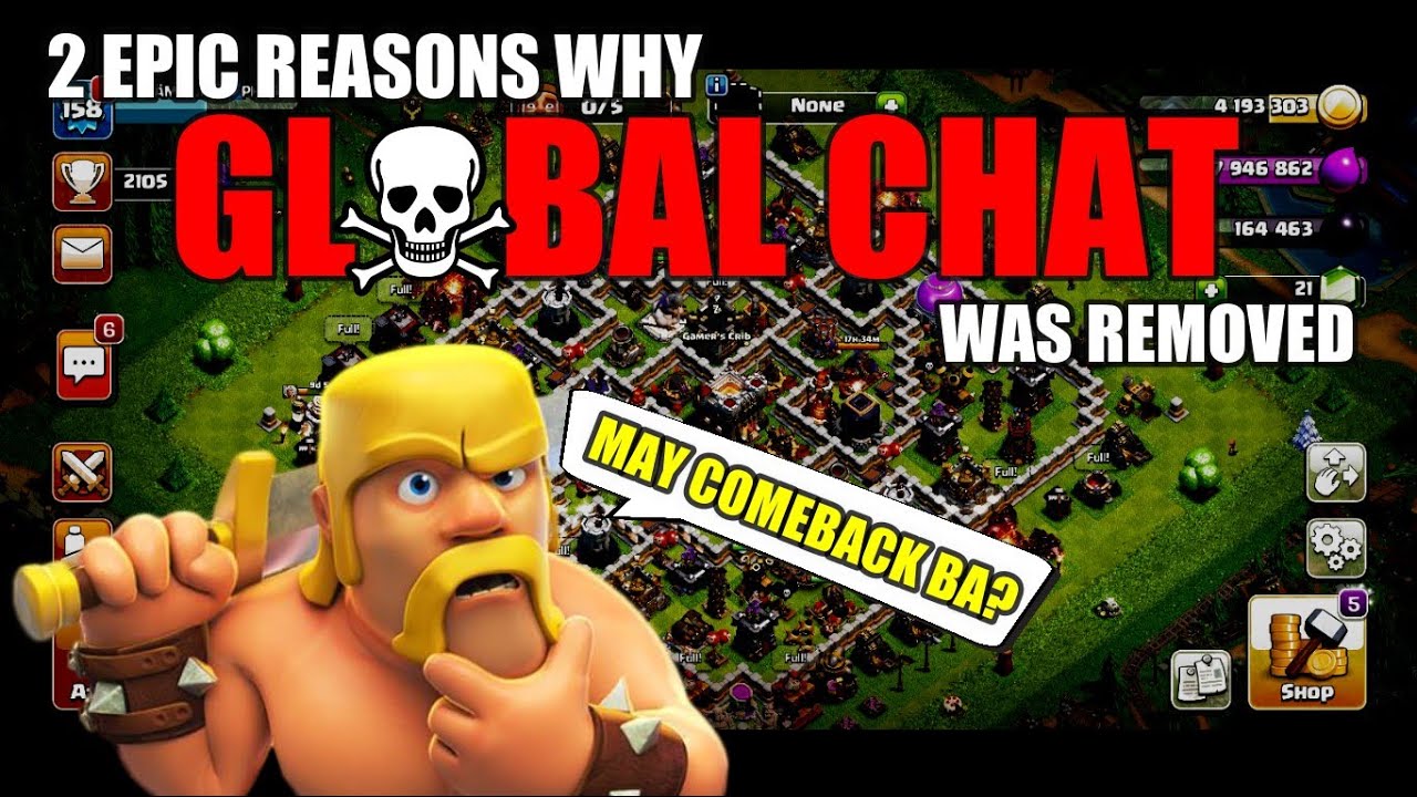 Why Supercell removed global chat from clash of clans  -  will a new chat platform emerge? Tagalog