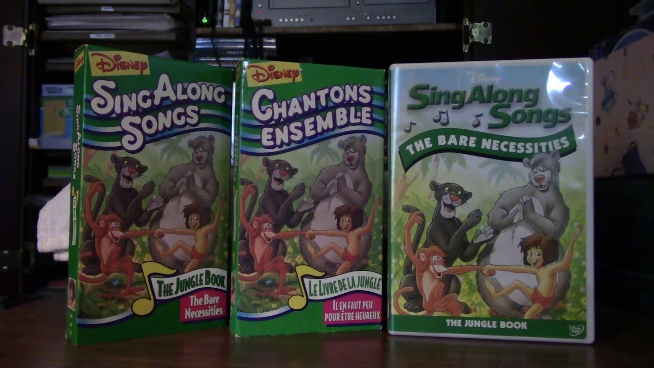 Disney Sing-Along Songs: The Bare Necessities -- The Jungle Book (1987)