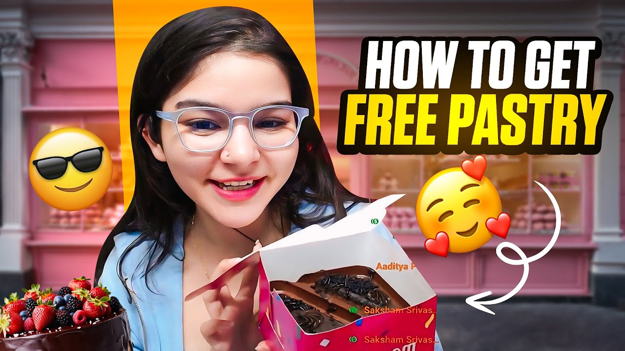 How to get free 'PASTRIES' 🤫