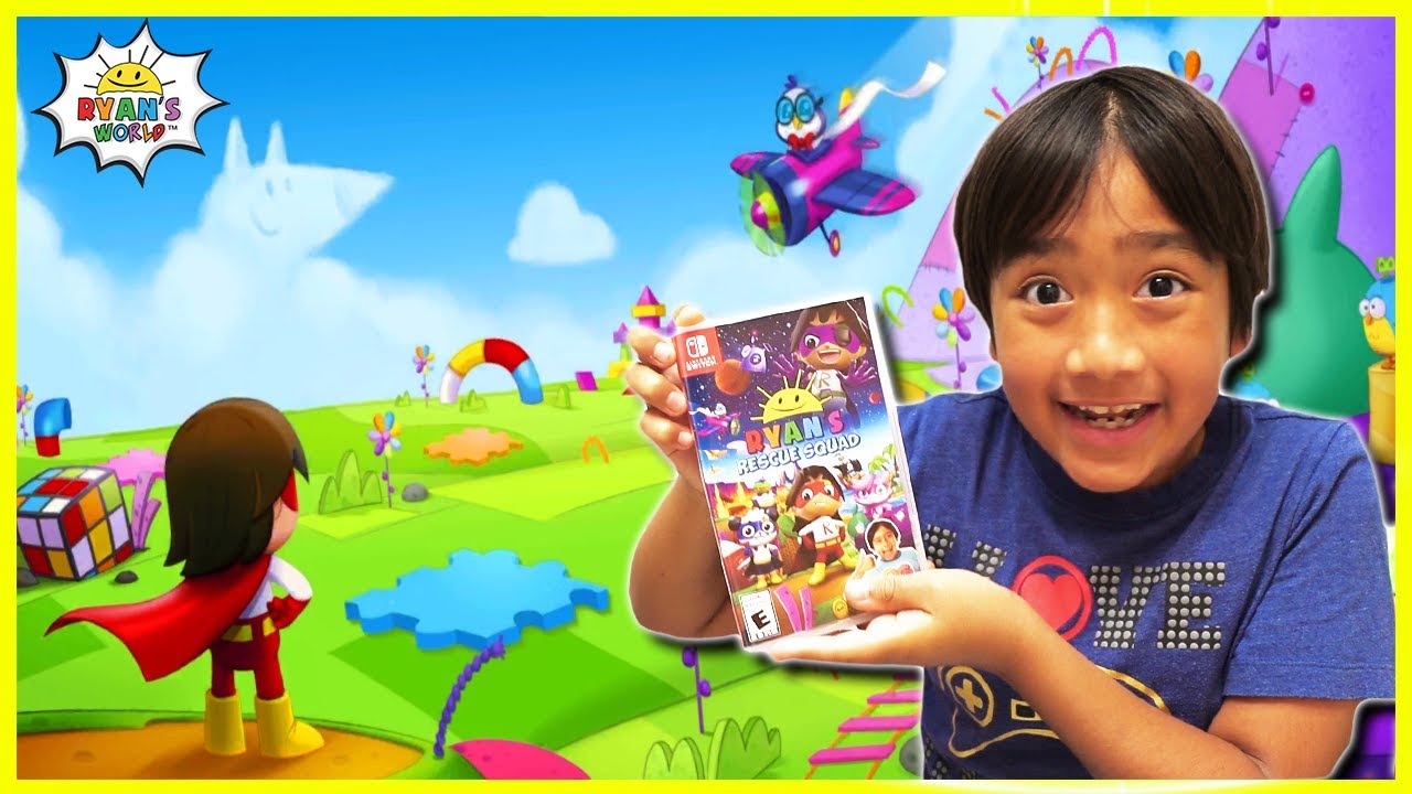 We Just Released A Brand New Ryan's World Console Game! Ryan's Rescue Squad