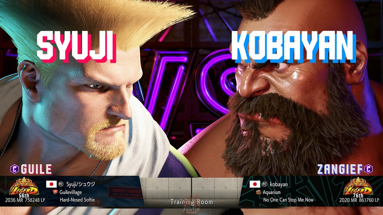 SF6 | Сюдзи (Гайл) против Кобаяна (Зангиев) | Рейтинговый матч [Street Fighter 6]