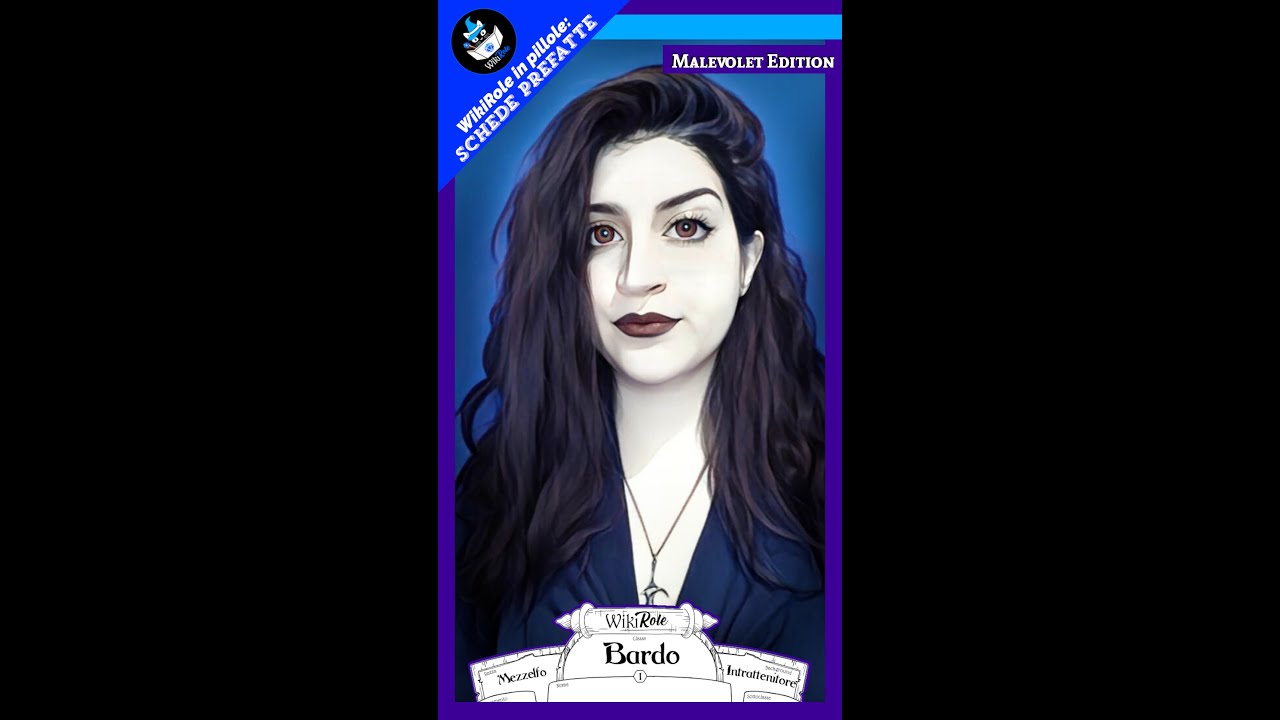 SCHEDE PREFATTE: BARDO MEZZELFO (D&D5e) #shorts