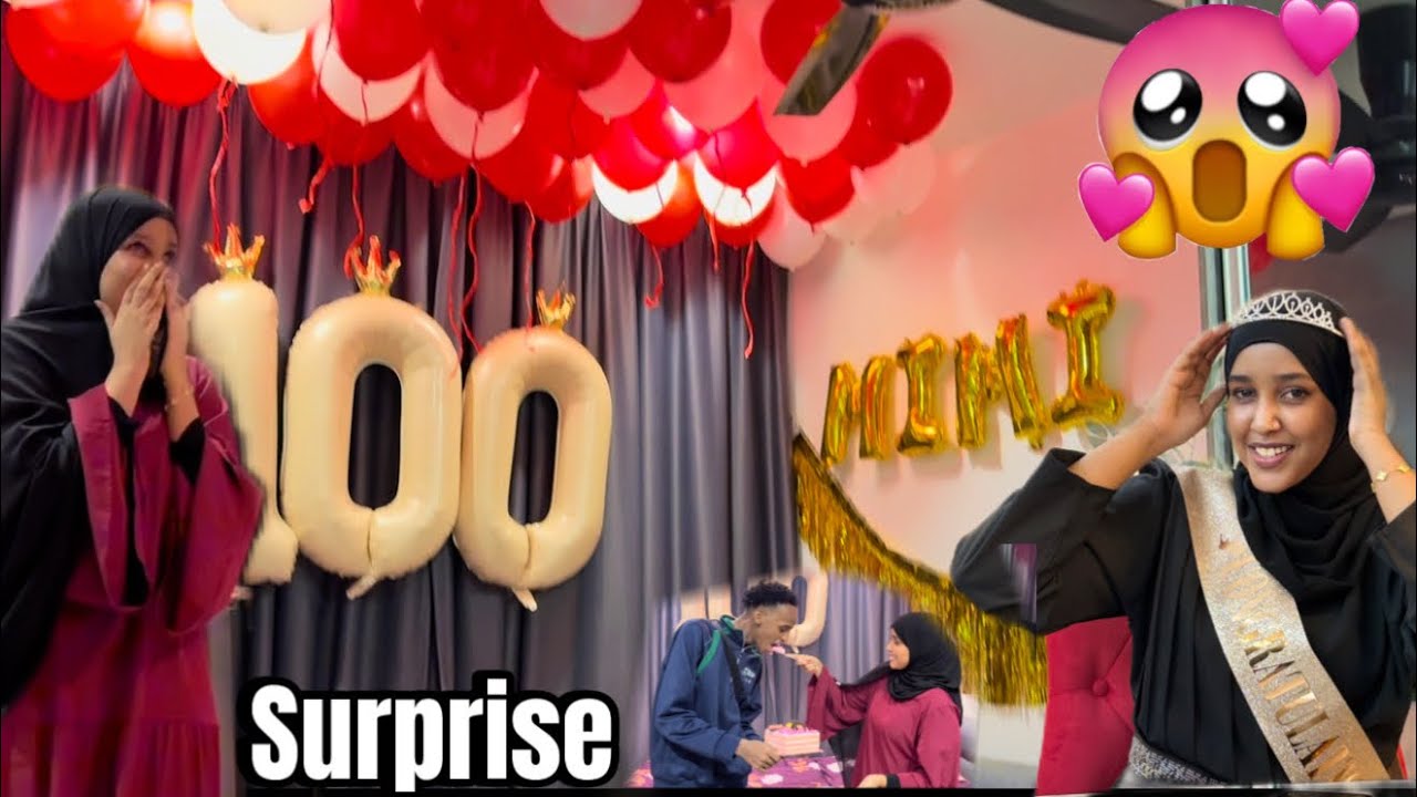 MIMI AYAAN USAMEEYAY SURPRISE KII UGU QURUX BADNAA FARXAD WAY OYDAY😭🥰