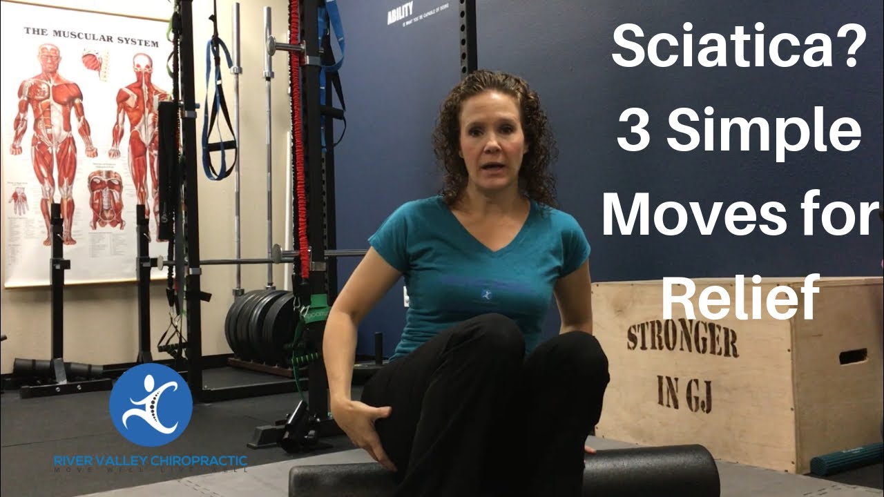Sciatica? Try these 3 Simple Foam Roller Moves for Relief | Dr K & Dr Wil