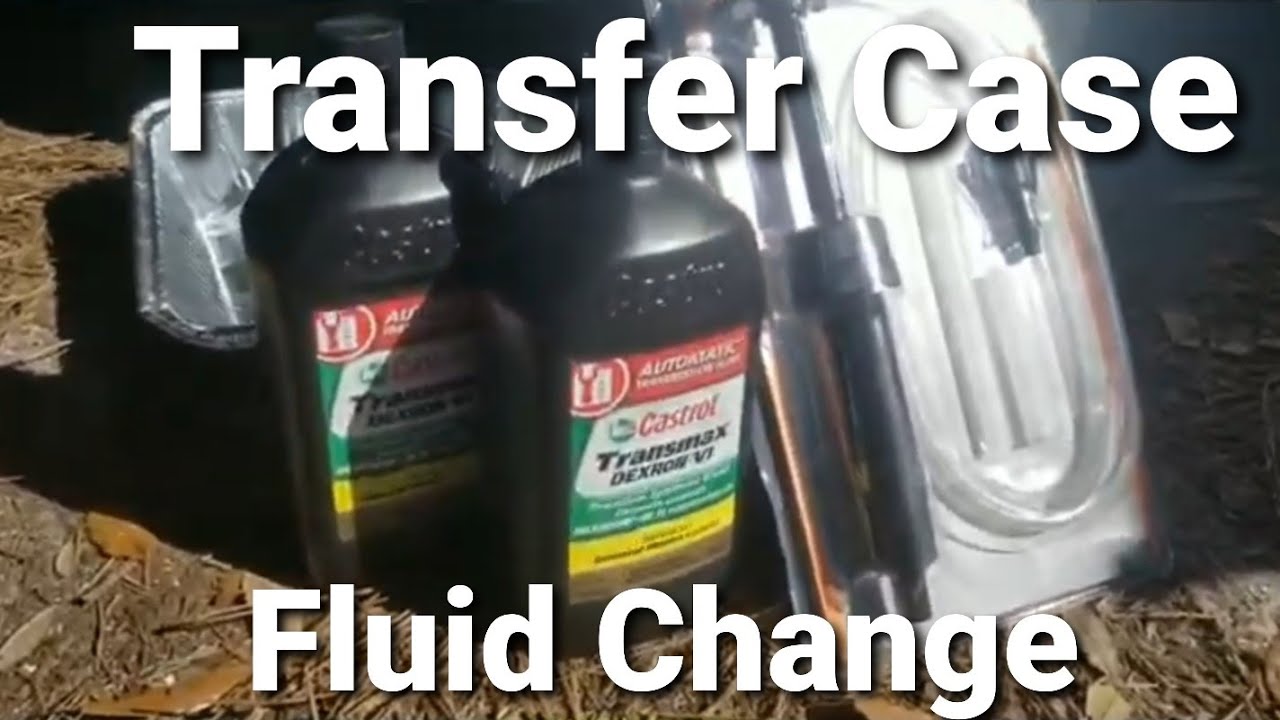Hummer H3, Transfer Case Fluid Change (Dexron VI)
