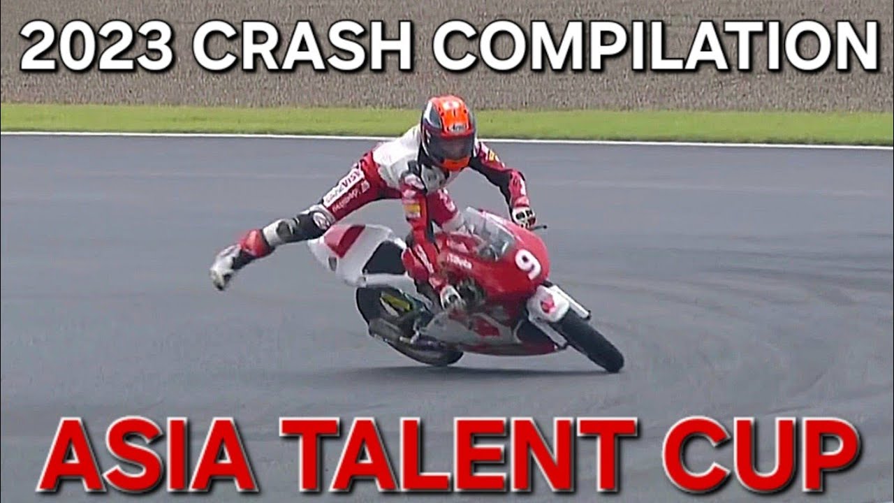 2023 Asia Talent Cup Crash Compilation