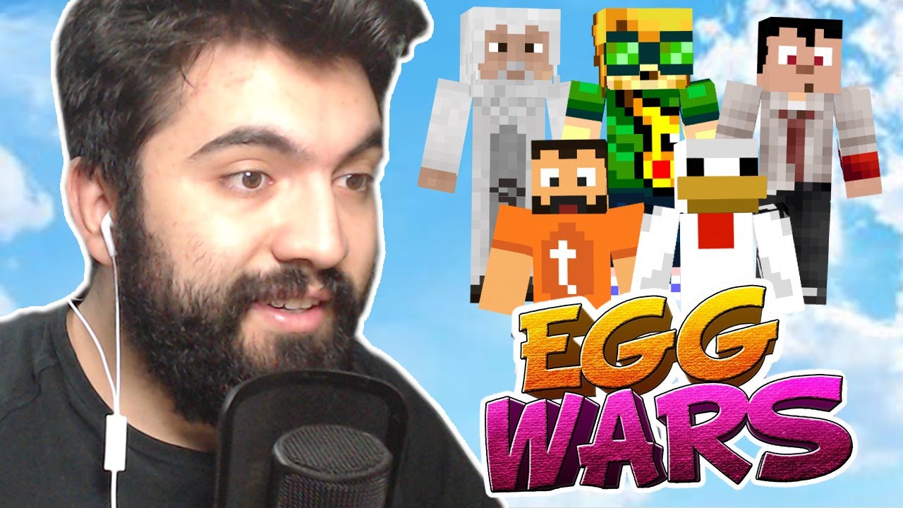 KADİM DOSTLAR KARŞI KARŞIYA (Herkes Tek Efso) !!! Minecraft: EGG WARS