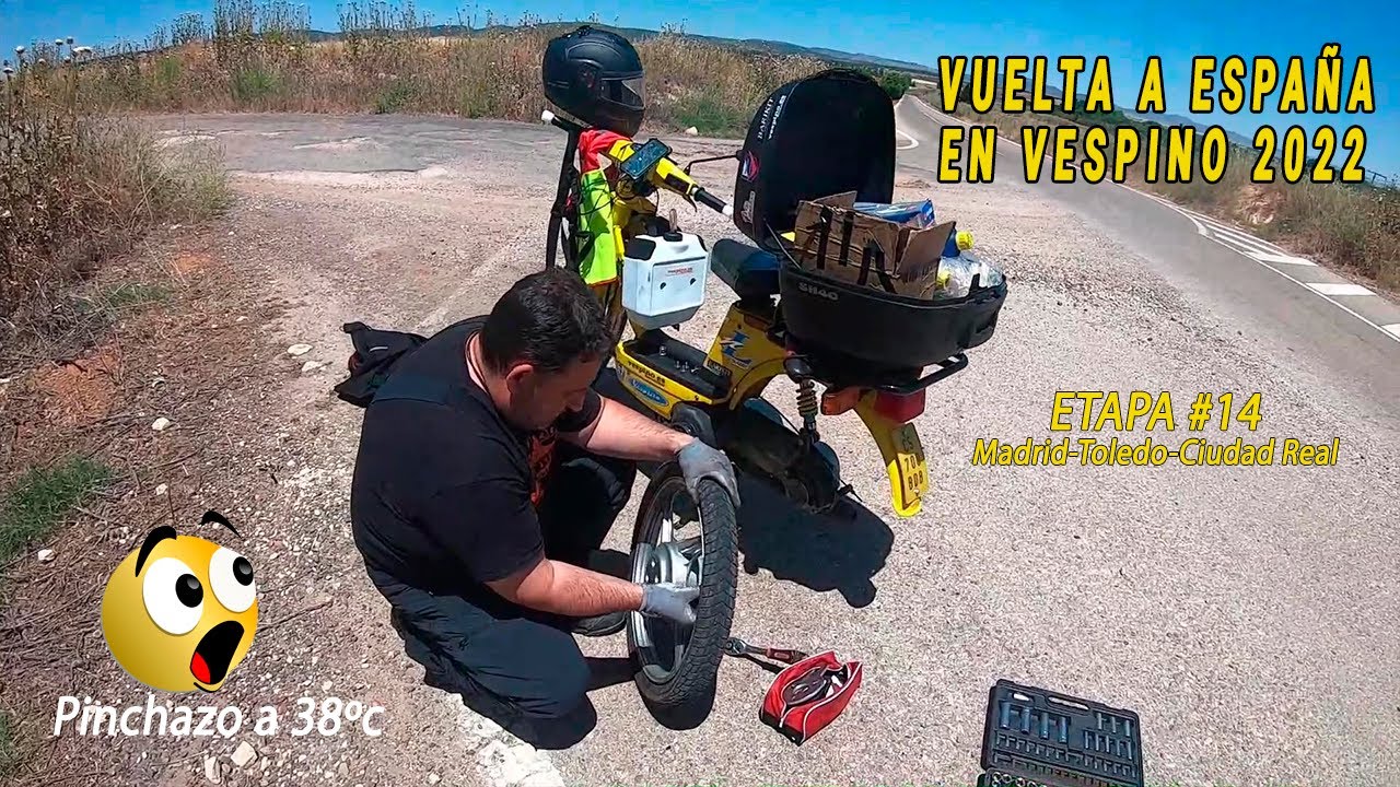 VUELTA A ESPAÑA EN VESPINO 2022  Etapa 14