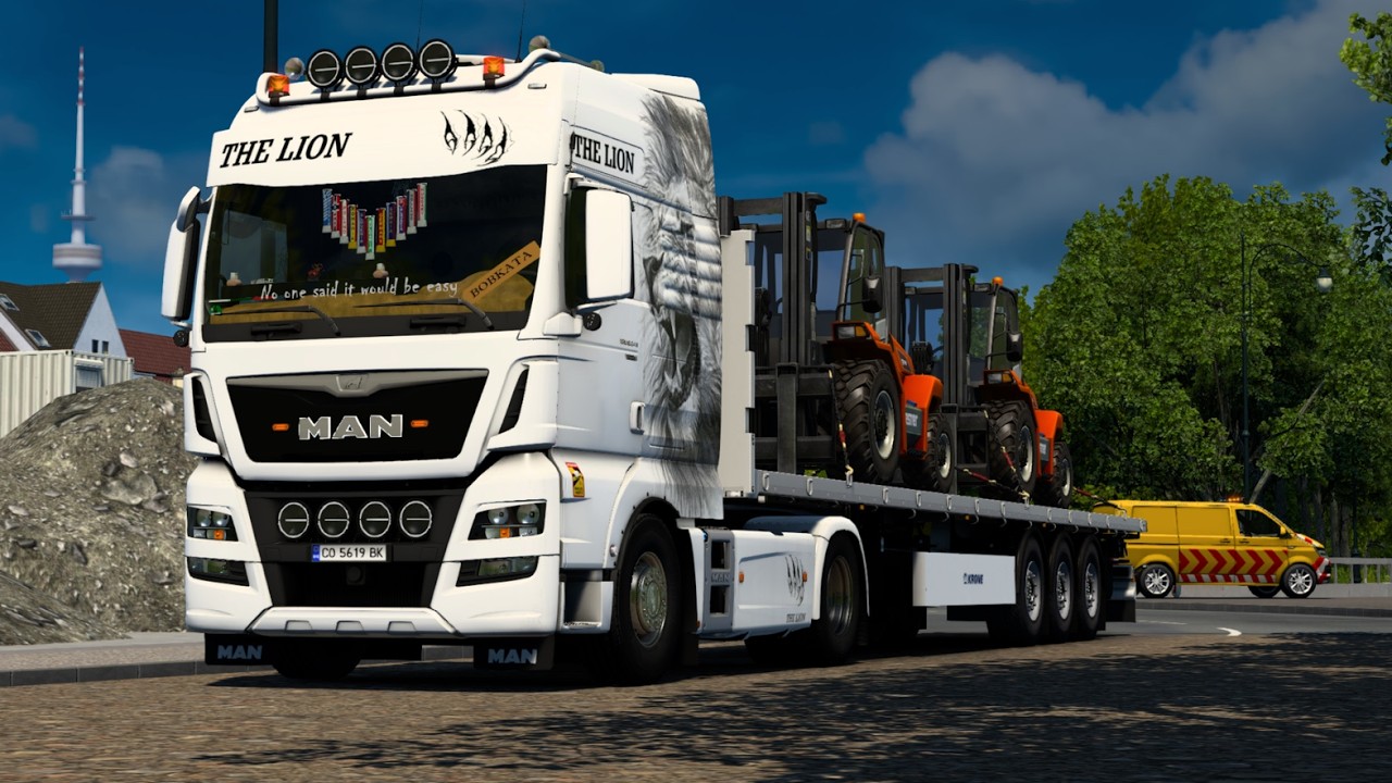 ETS2|От Линц до Мюнхен|Малко тясен обект