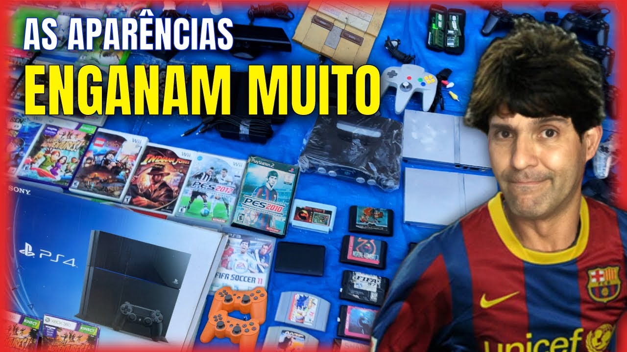 CAÇADA GAMER: Evite isso na feira do rolo de São Cristóvão