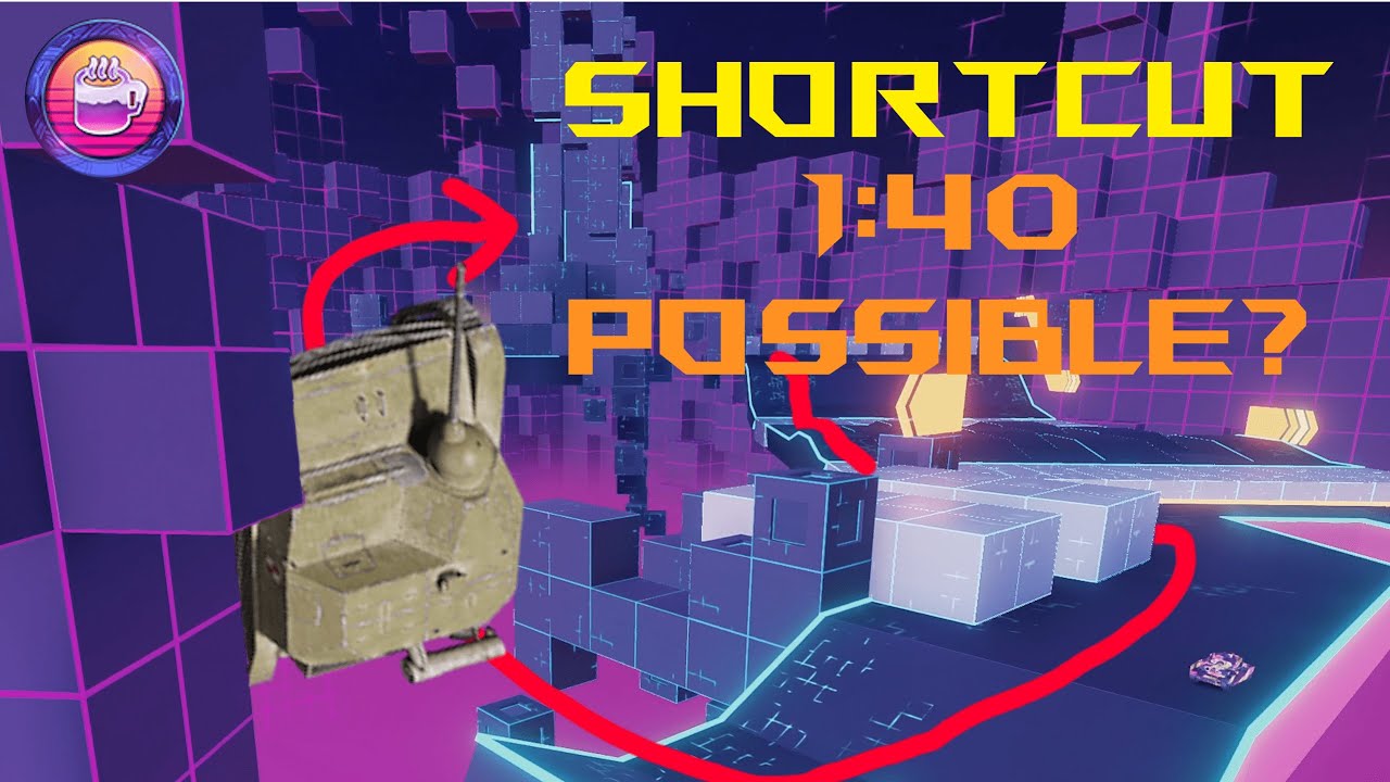 INSANE Shortcut in Neon Dash | World of Tanks