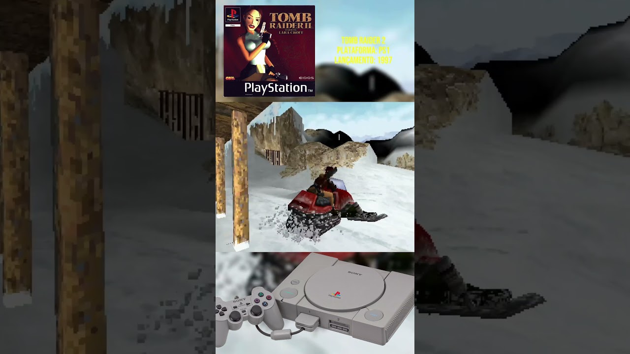 alguém jogou esse Tomb Raider do PS1?  