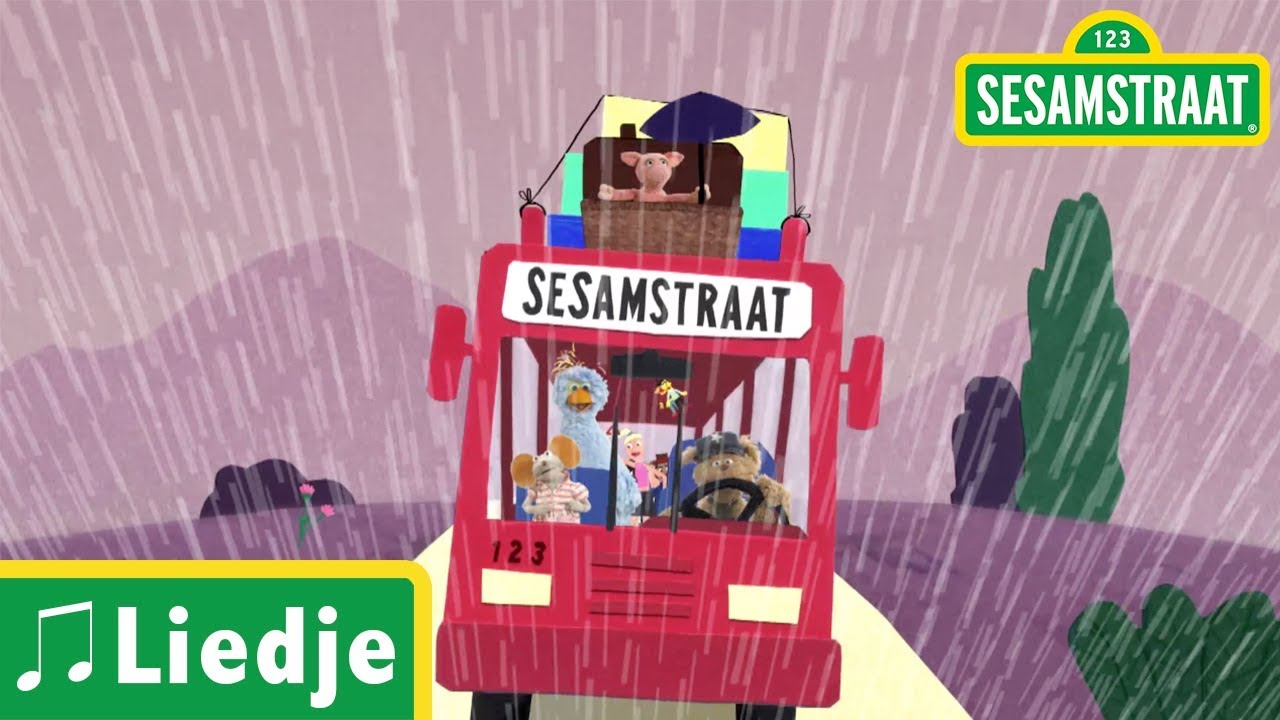 De wielen van de bus - Kinderliedje - Sesamstraat