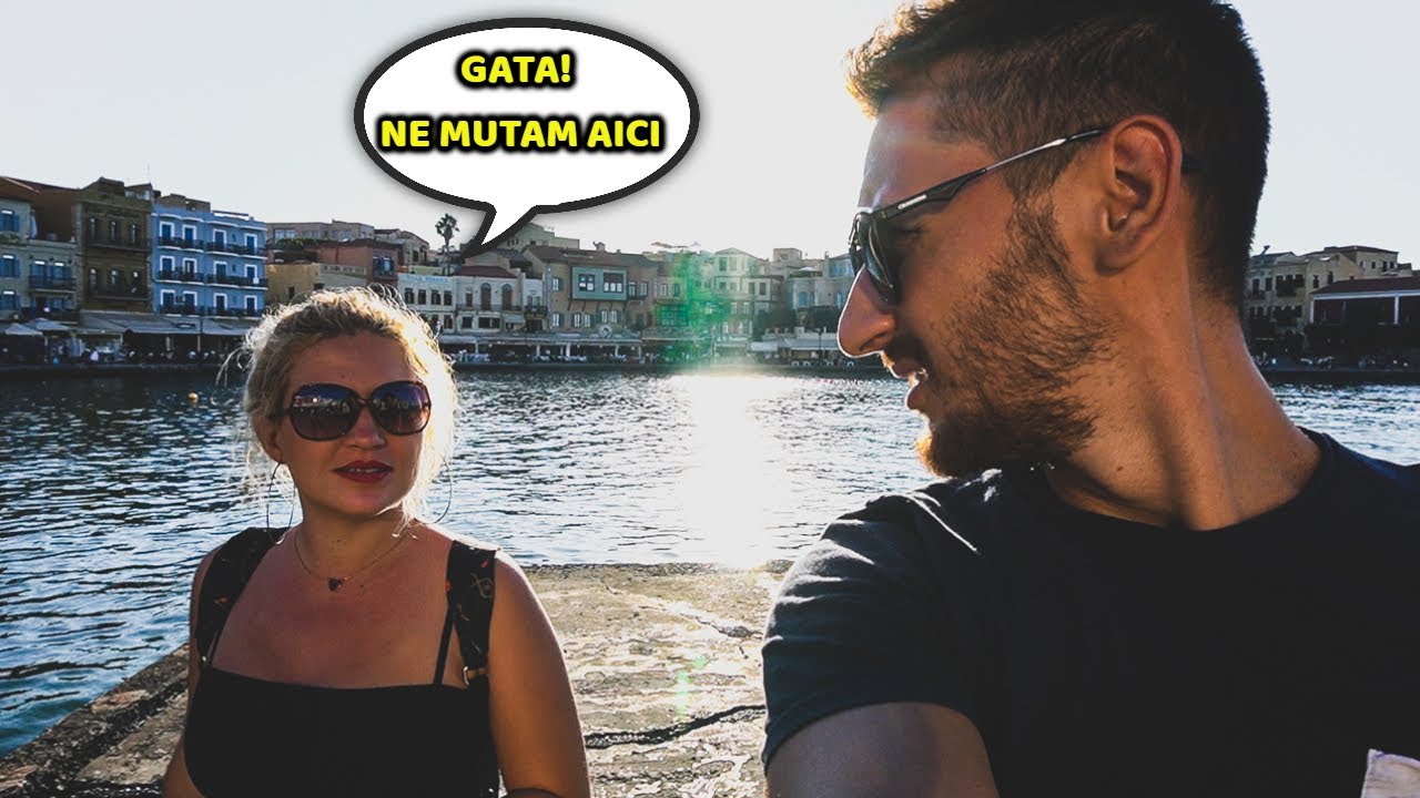 Primul contact cu GRECIA! Chania, cel mai frumos oras din CRETA!