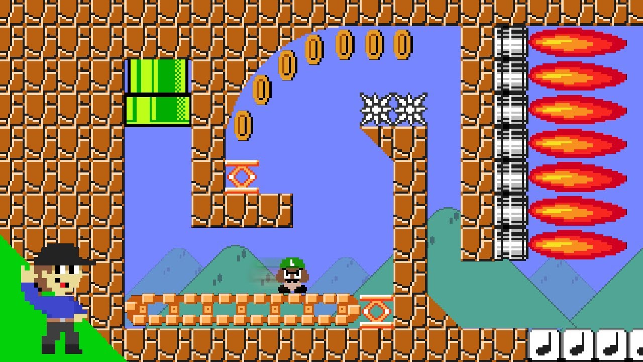 Level UP: Luigi-Goomba vs Super Mario Maker