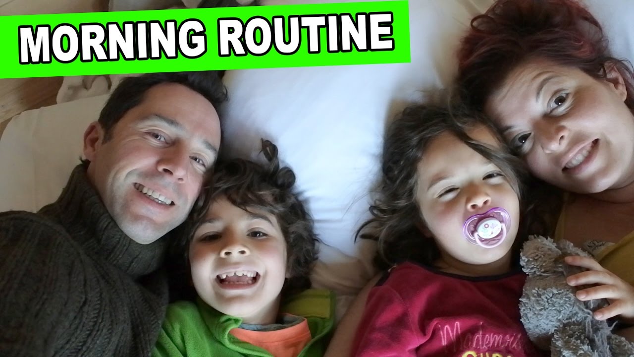 MORNING ROUTINE INSOLITE - On se RÉVEILLE dans les ARBRES  - Petit dejeuner en FAMILLE - Mel et Alex