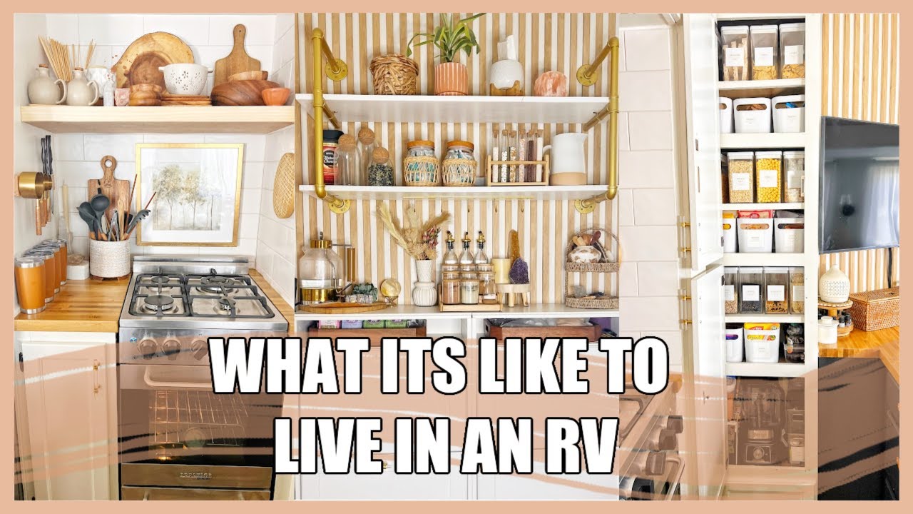 RV TINY HOME KITCHEN TOUR |SMALL KITCHEN ORGANIZATION | PANTRY KITCHEN MAKEOVER | ALWAYS LORNA MARIE