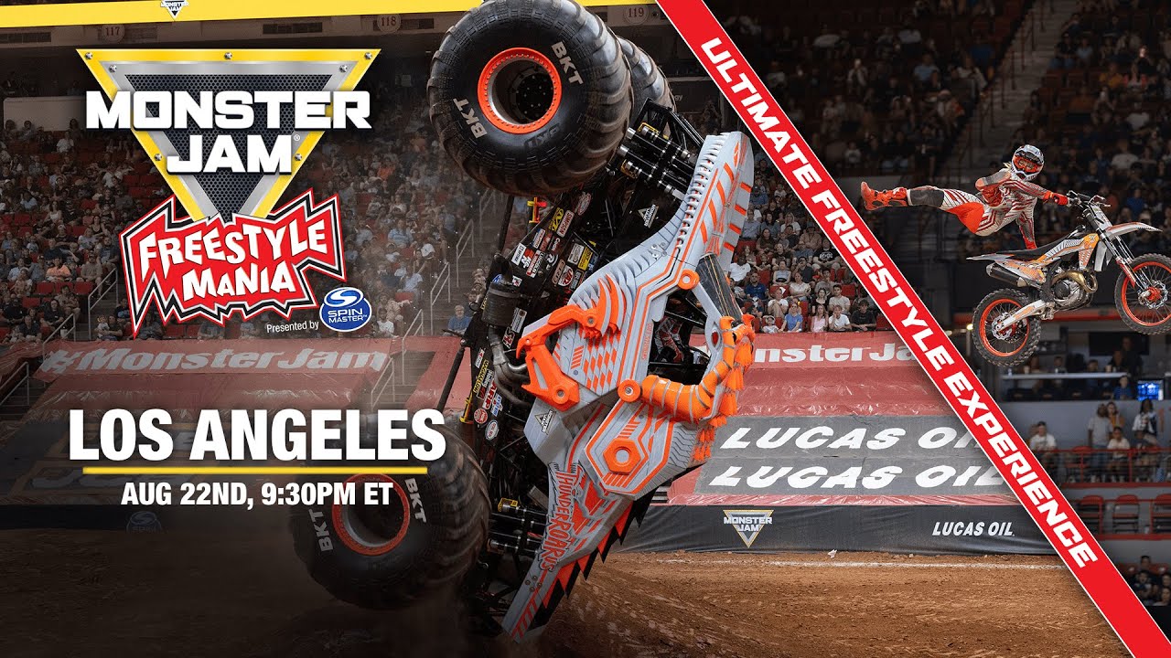 Monster Jam Freestyle Mania: Los Angeles, CA - 1  (Full Event) | Aug 22, 2025