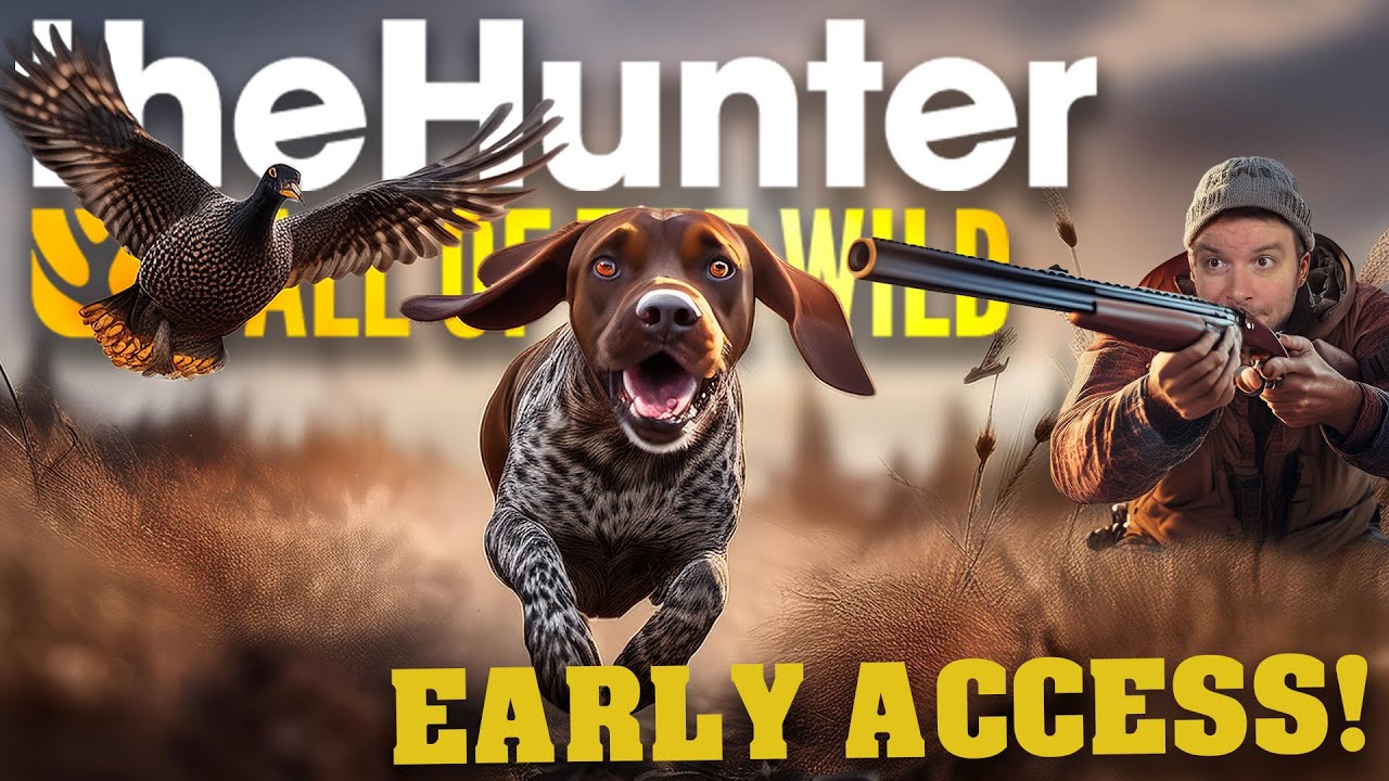 Early Access SALZWIESEN PARK & POINTER! Unsere erste NIEDERWILDJAGD! | theHunter Call of the Wild