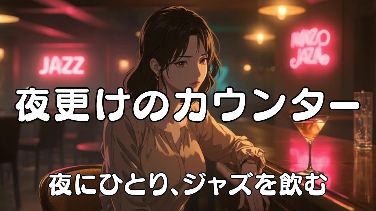 夜更けのカウンター｜大人の夜に寄り添うジャズバラード｜Midnight Jazz for Late Night｜Hantack Music