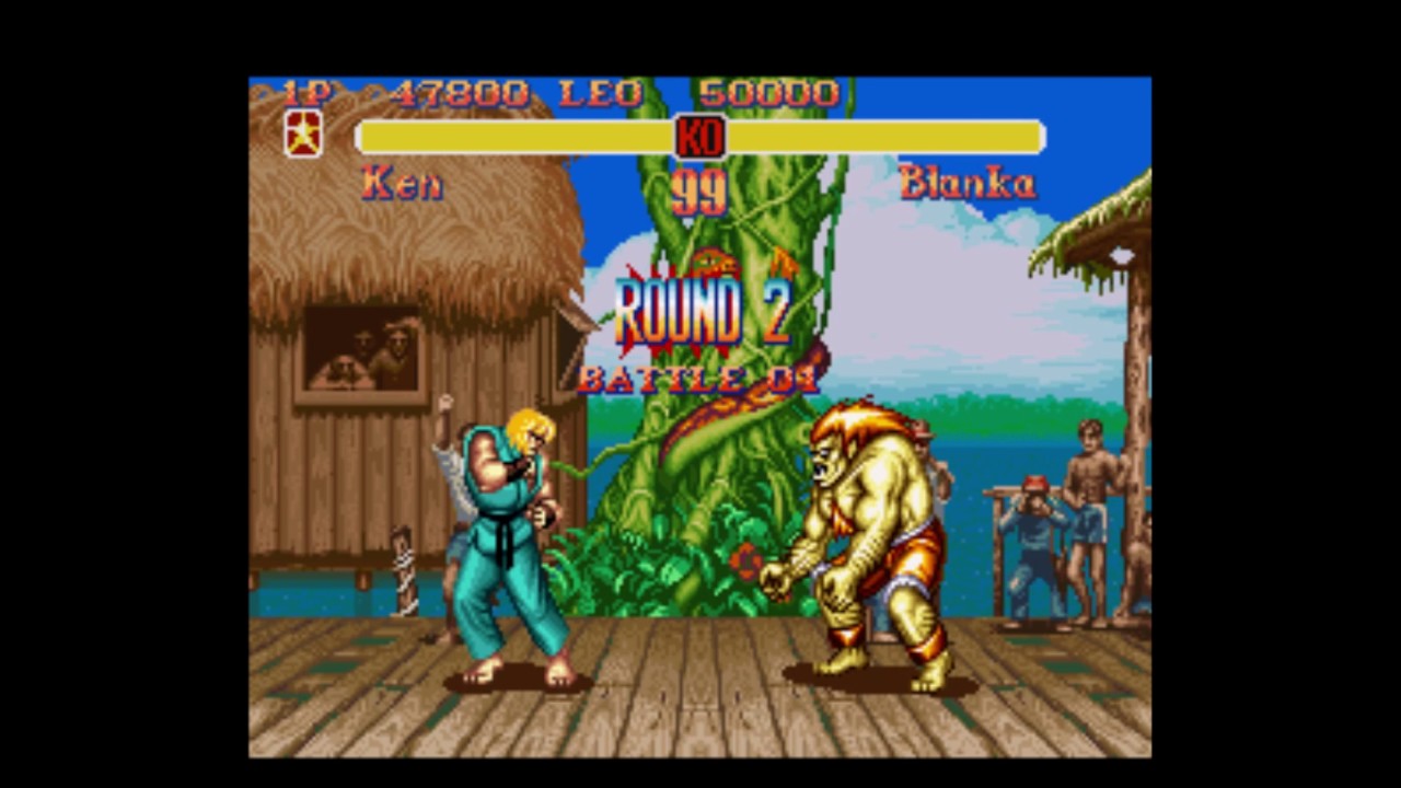 Street Fighter the New Generations para Super Nintendo.