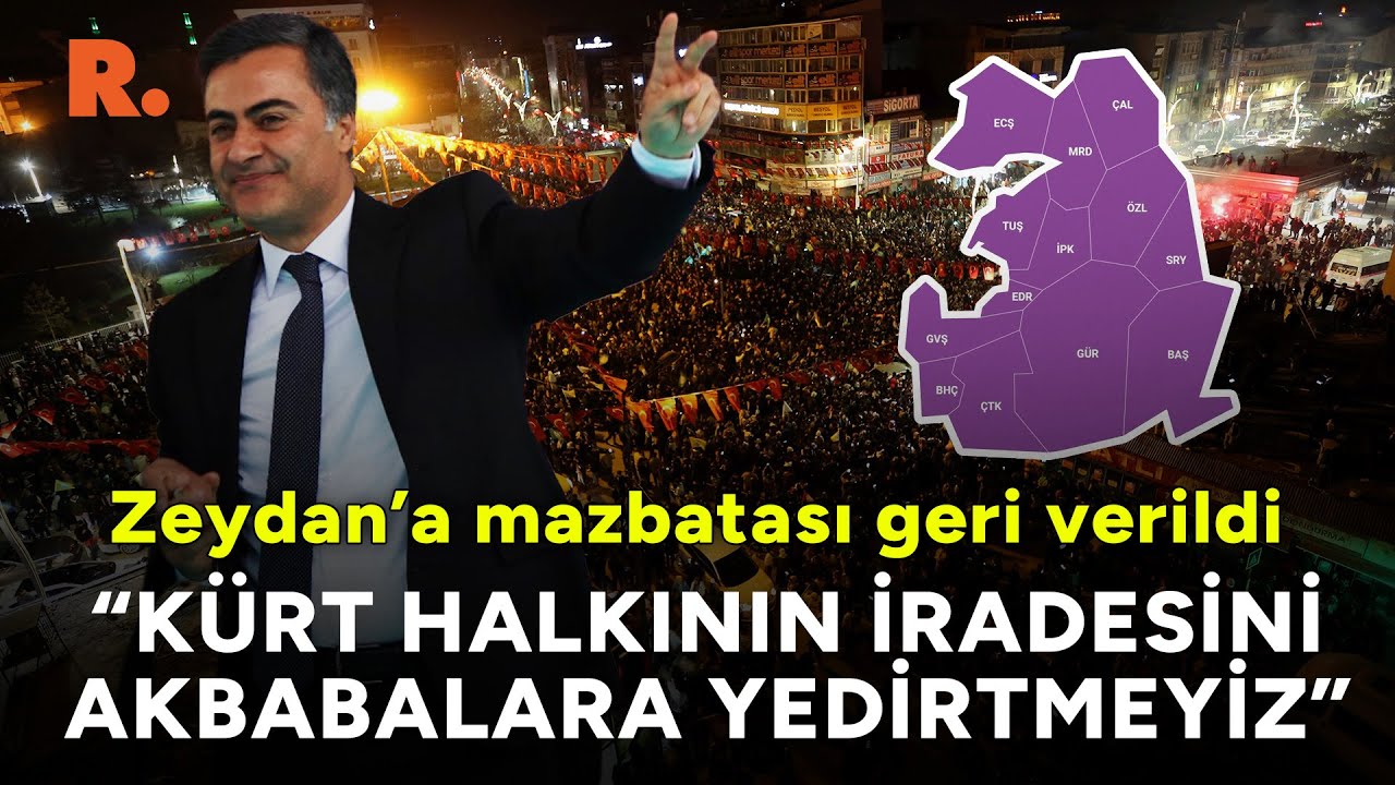 Mazbatası geri verilen Abdullah Zeydan: Kürt halkının iradesini akbabalara yedirtmeyiz