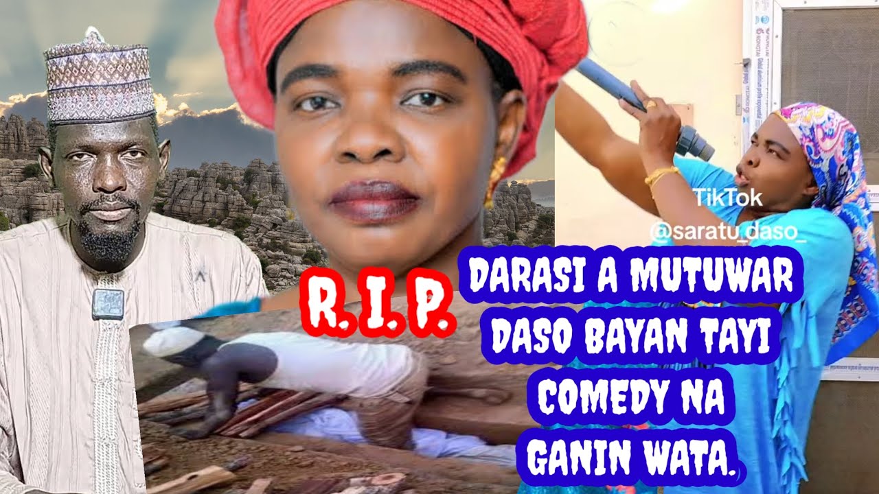 Darasi a mutuwar saratu daso bayan comedy na ganin wata, Fadakar da yan film da kowa da kowa.