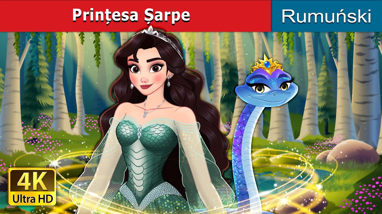 Prințesa Șarpe | The Snake Princess in Romanian | @RomanianFairyTales