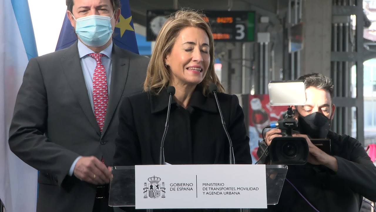 Acto Institucional del primer AVE Madrid - Ourense