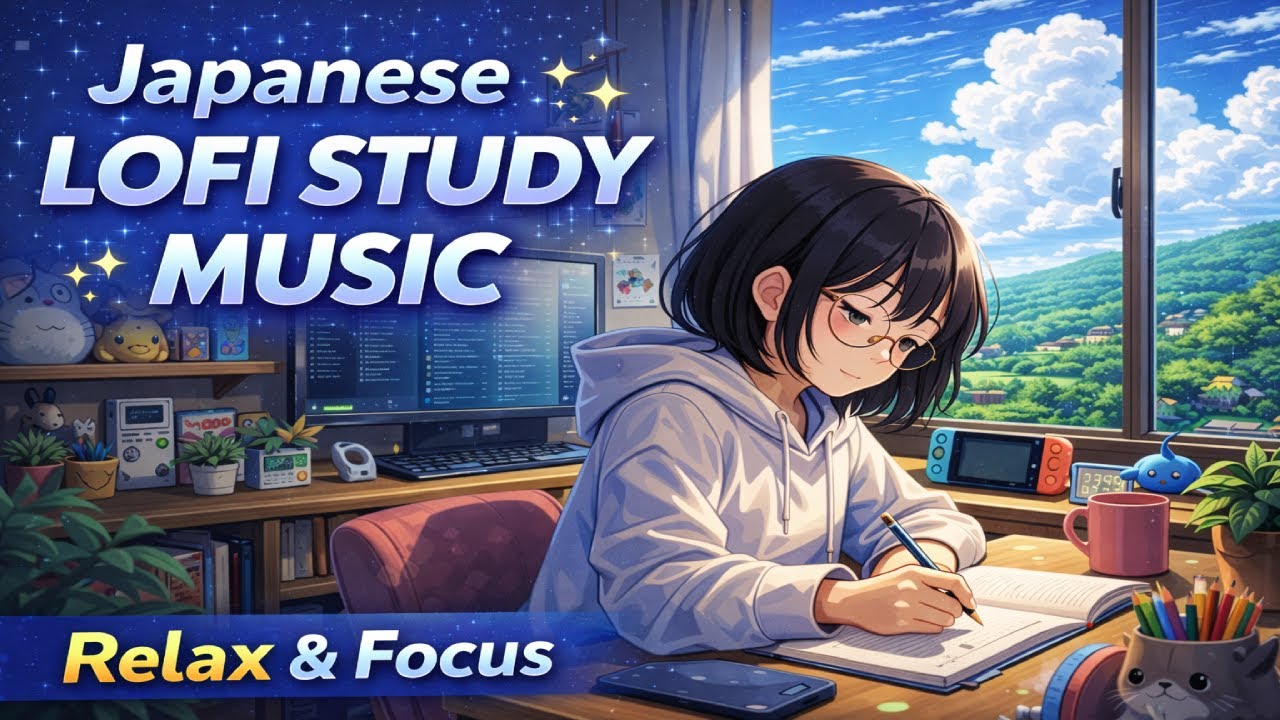☁️ Japanese Lofi Study ☀️ Música Japonesa para Estudiar y Concentrarte