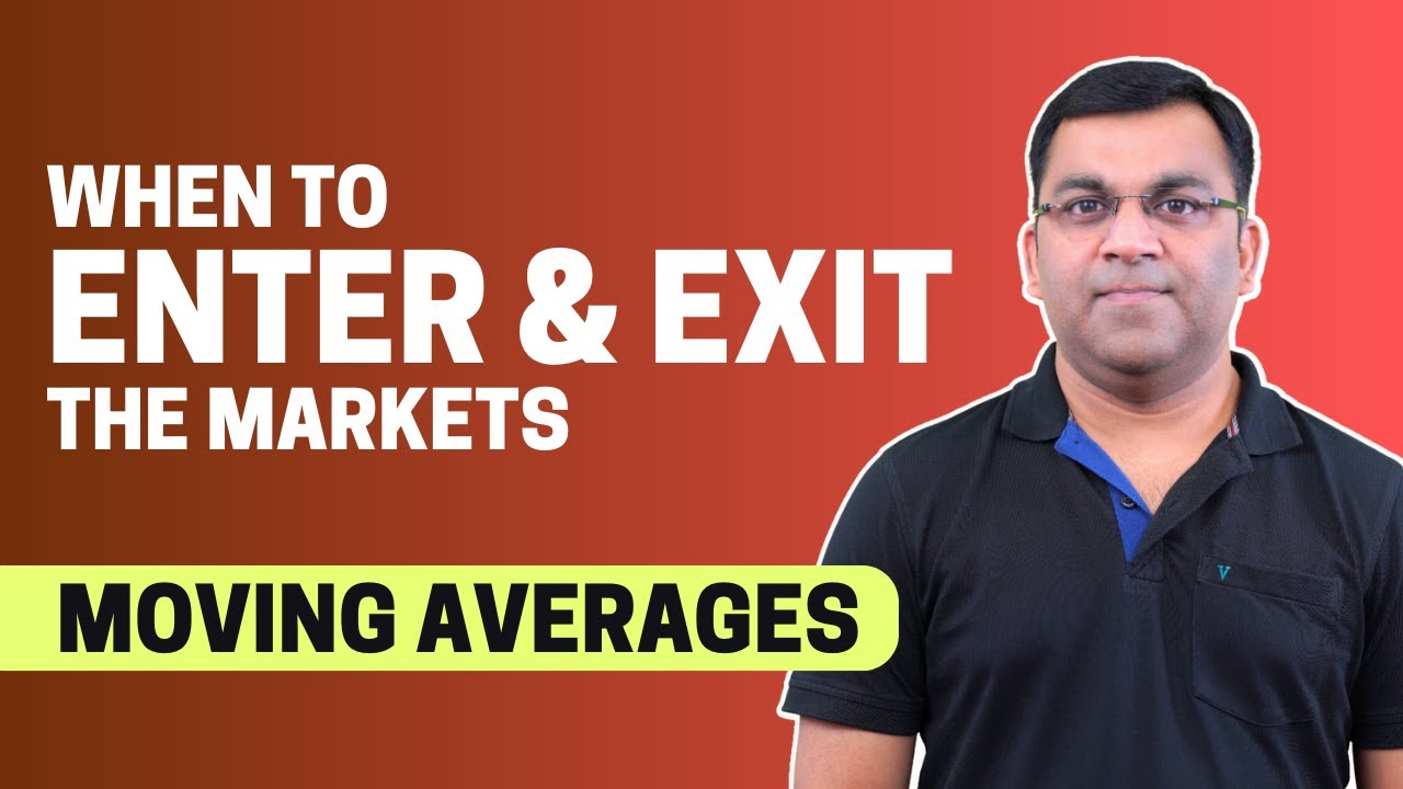 When to ENTER & EXIT the Stock Markets | 50 Day Moving Average Strategy | Golden Crossover | 200 DMA
