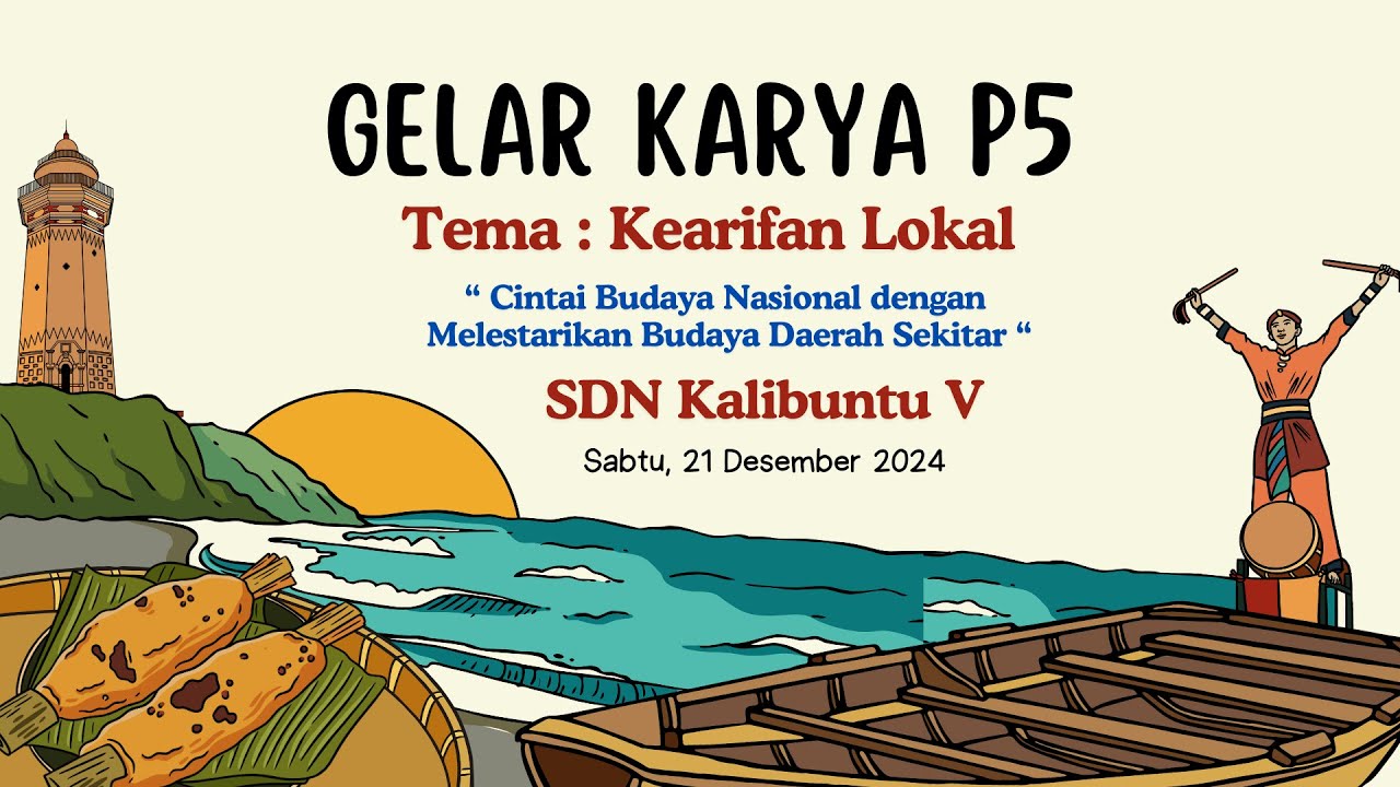 Gelar Karya Projek Penguatan Profil Pelajar Pancasila (P5) Tema 