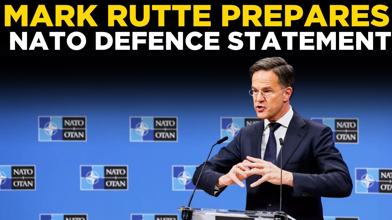 NATO LIVE: Mark Rutte Makes An Announcement Ahead Of NATO Defence Ministers Meeting | Mark Rutte