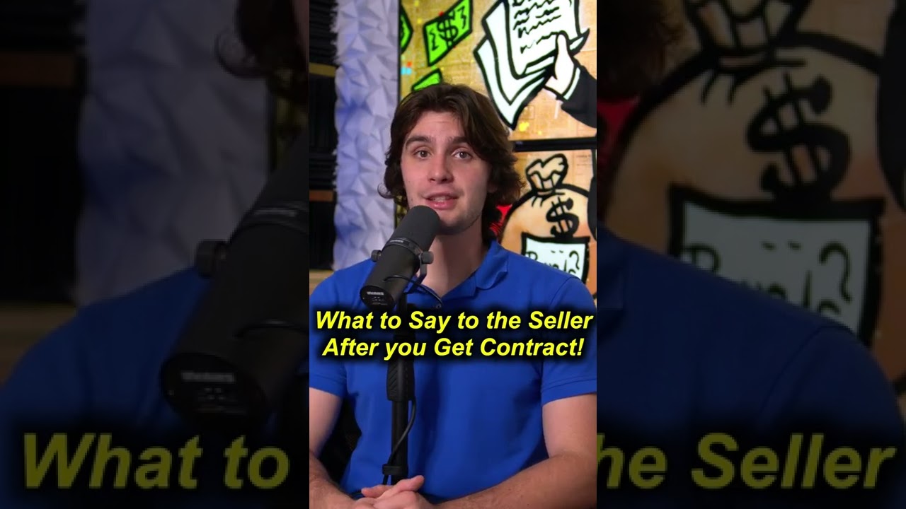 How to TALK TO SELLERS AFTER THE CONTRACT! #realestateinvesting #wholesalingrealestate