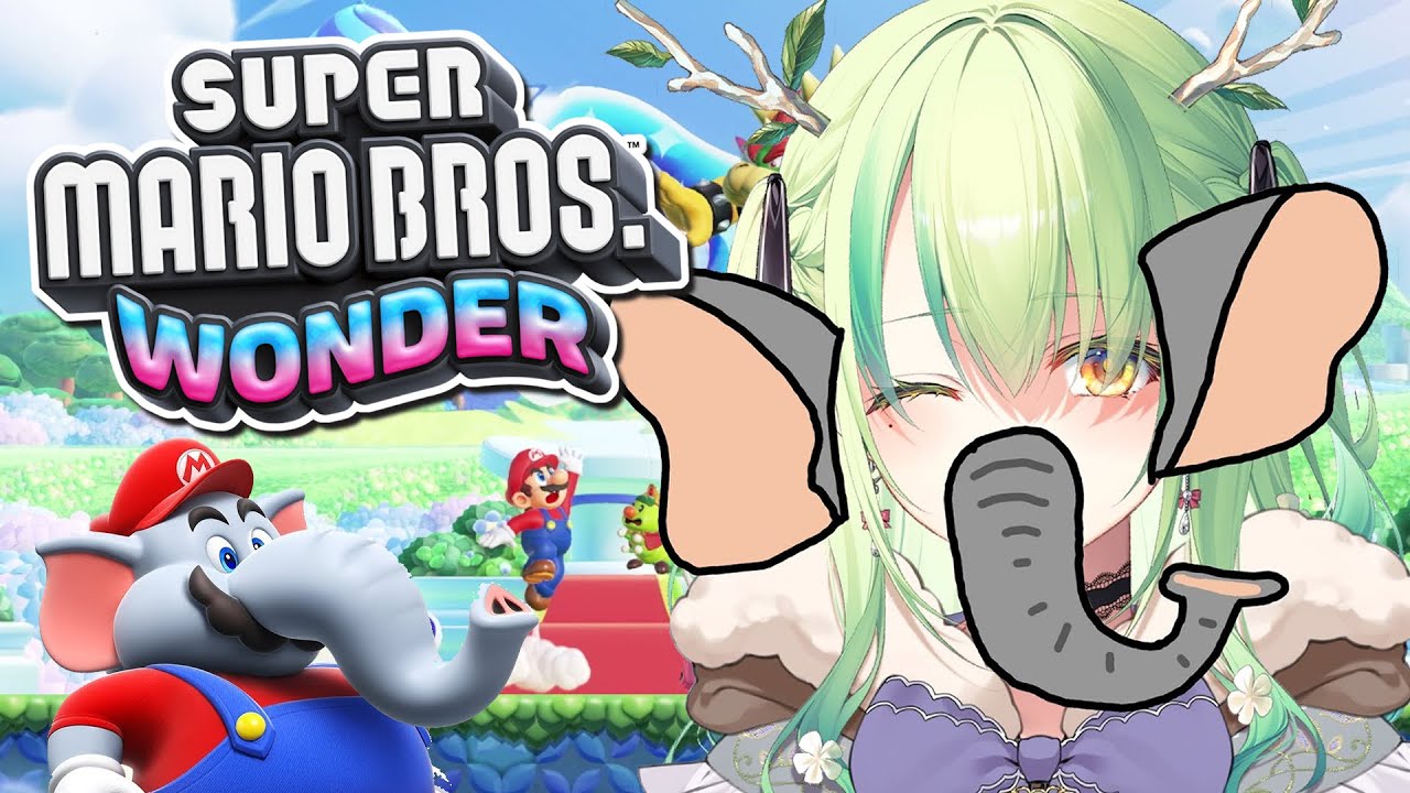 【Super Mario Bros. Wonder】 I heard this game has elephants