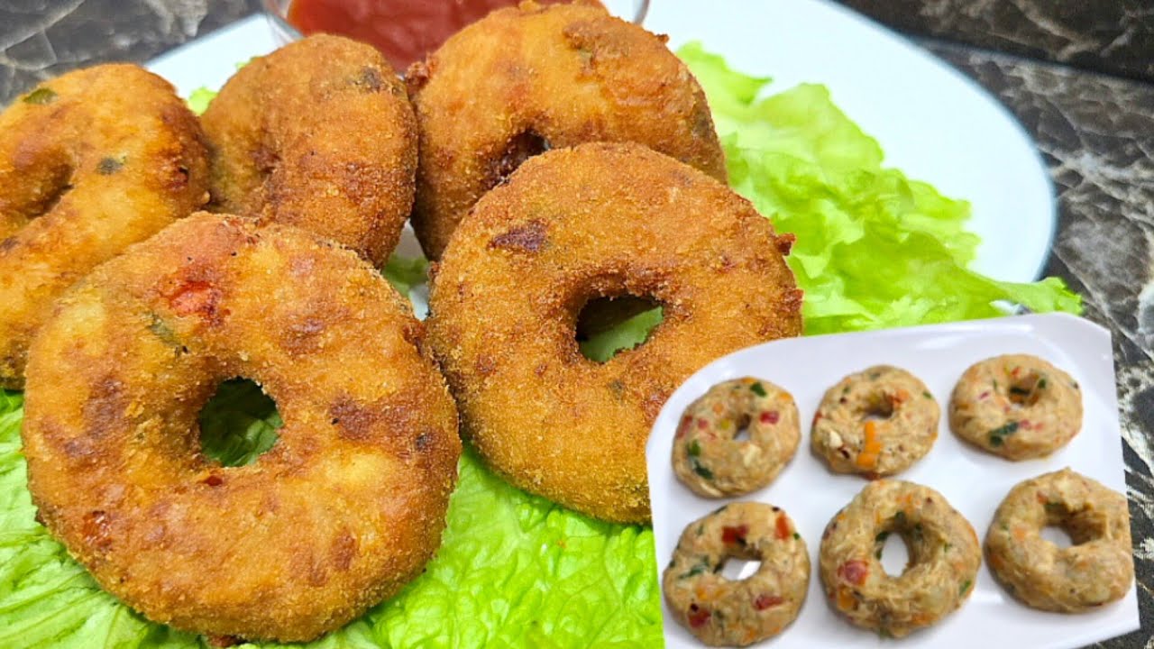 Delicious Crispy Chicken Donuts Recipe | Perfect Snack Option