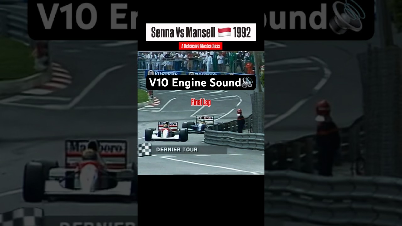 👉 Ayrton Senna vs Nigel Mansell – Legendary Monaco GP Battle | F1 1992 