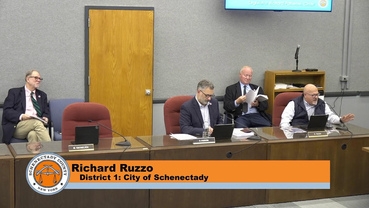 Schenectady County Legislature Special Meeting & Committee Meeting - November 5, 2025