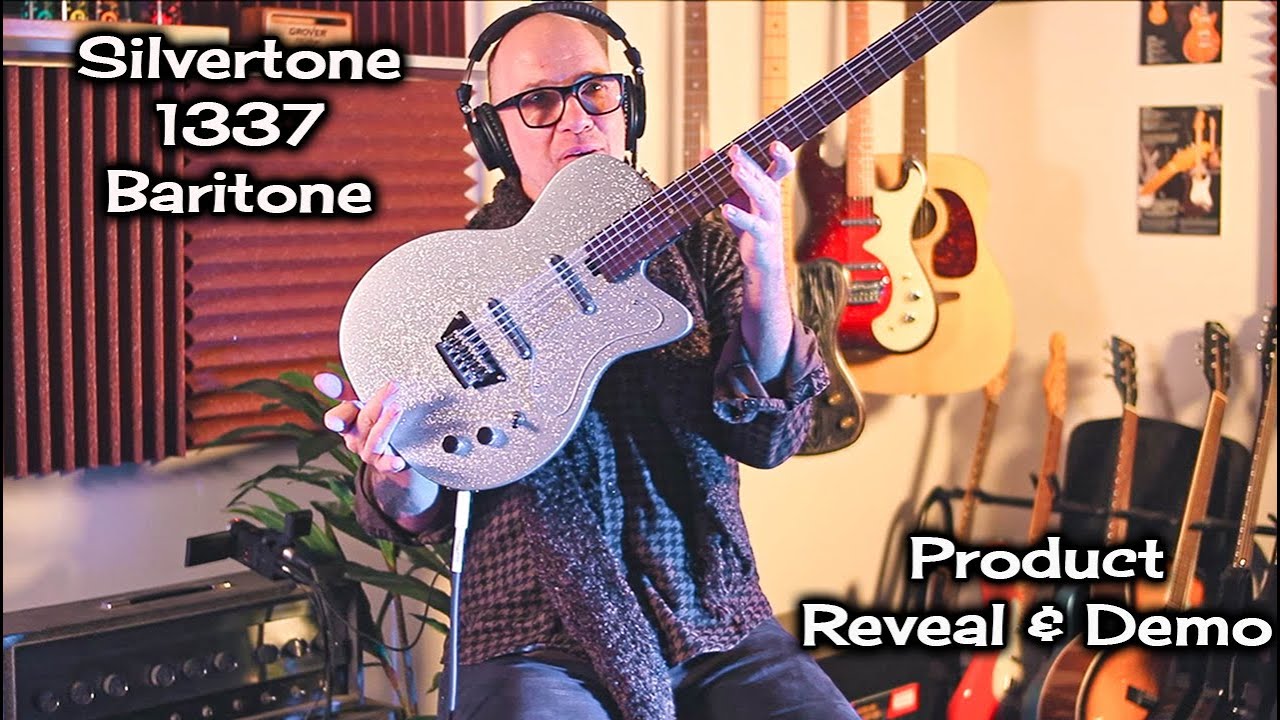 NEW Silvertone 1373 Baritone Guitar | Product Reveal & Demo!