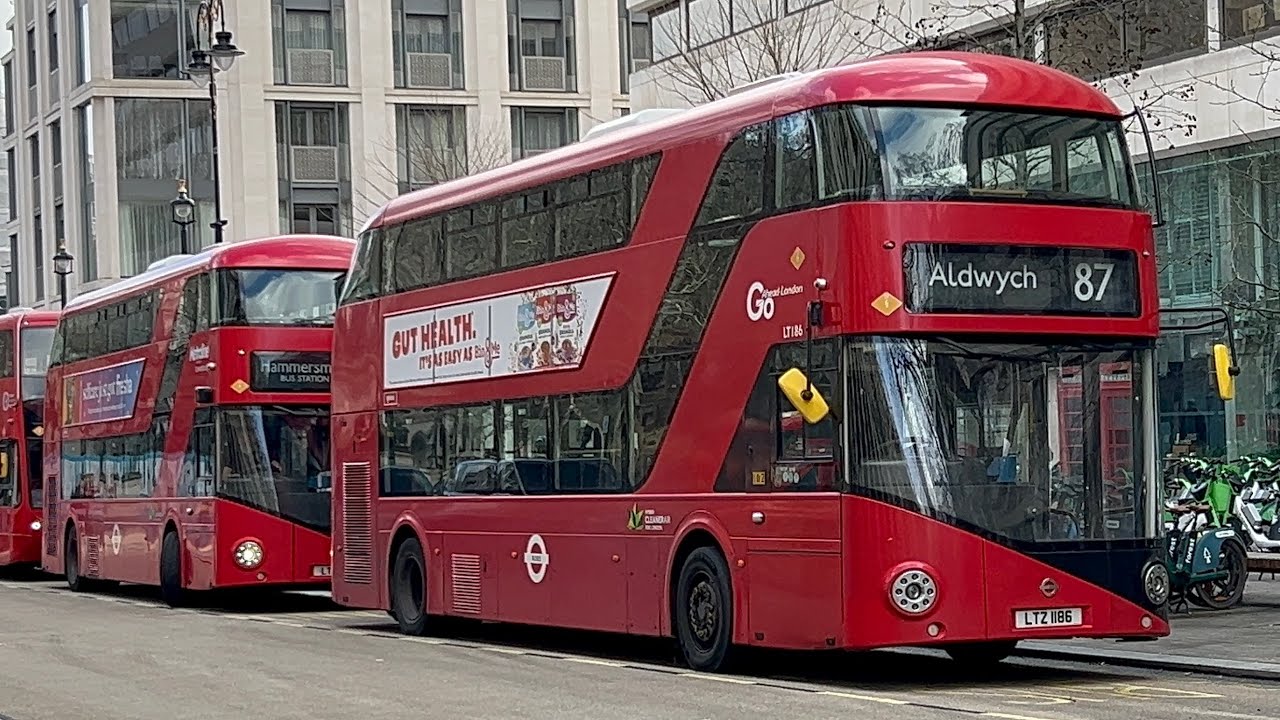 *Fast + Loud Axles* Journey on Route 87 | Wright New Routemaster - LT186 (LTZ1186)
