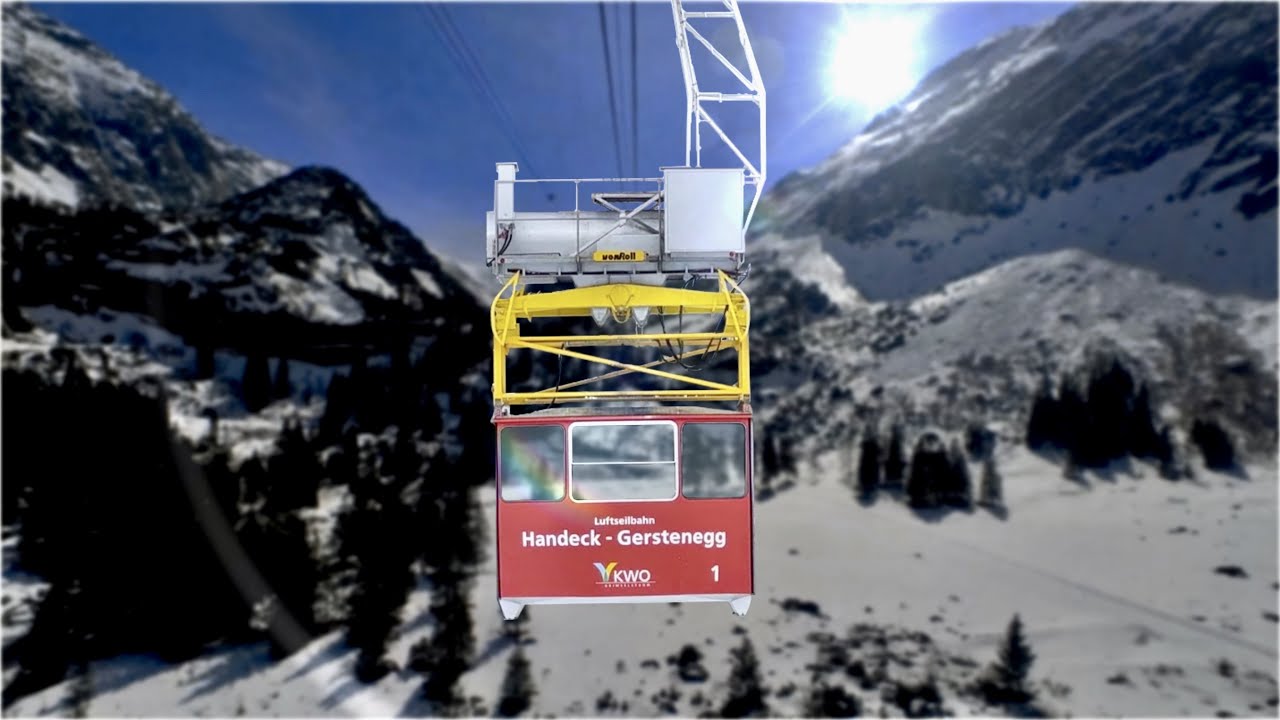 Luftseilbahn zur Grimsel: Handegg - Gerstenegg