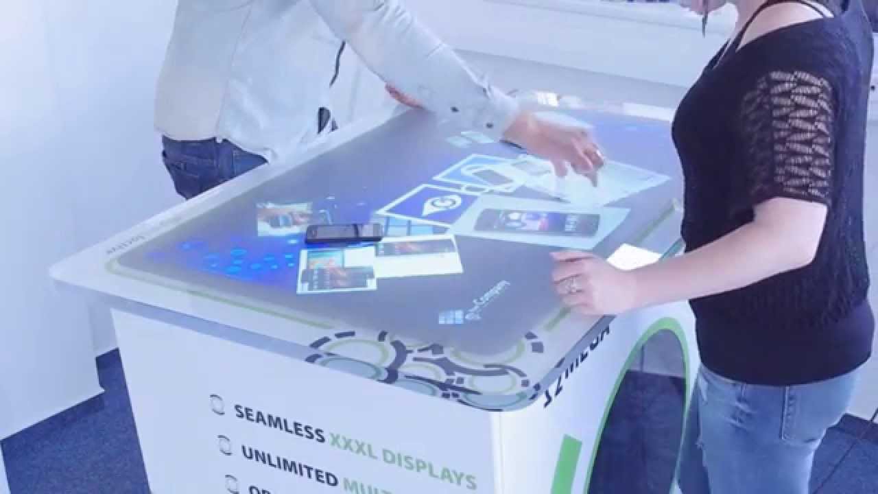 MultiTouch and MultiUser Digital Signage POS Retail Displays, Software and Apps