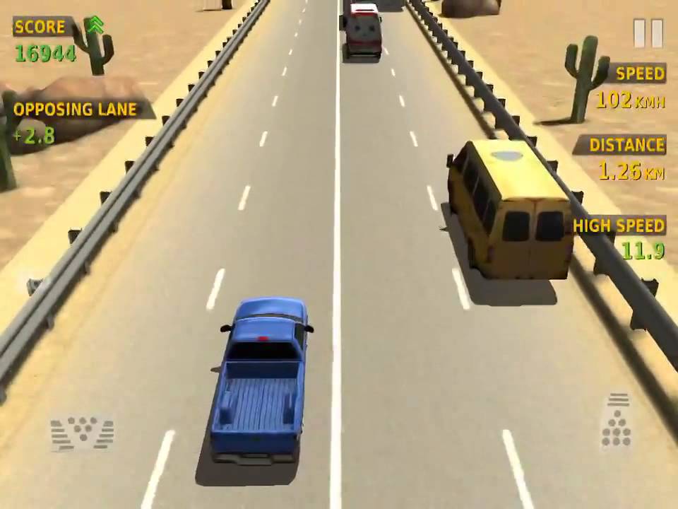 Traffic Racer: 27622 points in Endless (Two-Way)