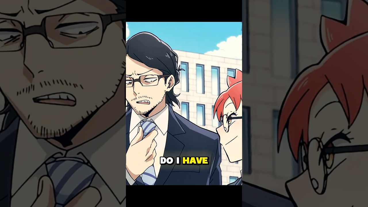 Aizawa in DISGUISE!! #mha #aizawa #relatable #shorts