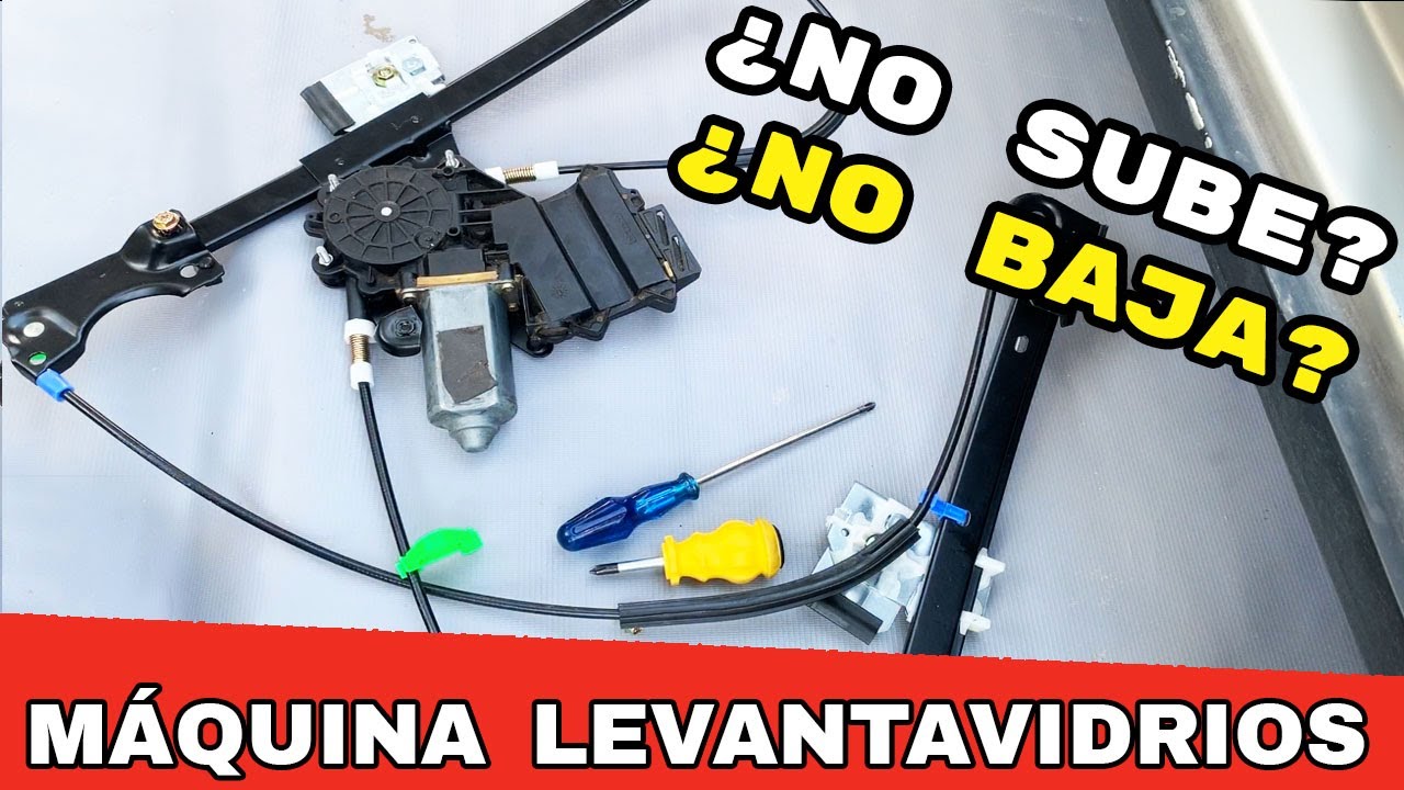 Cómo cambiar máquina levanta vidrios - cristales VW
