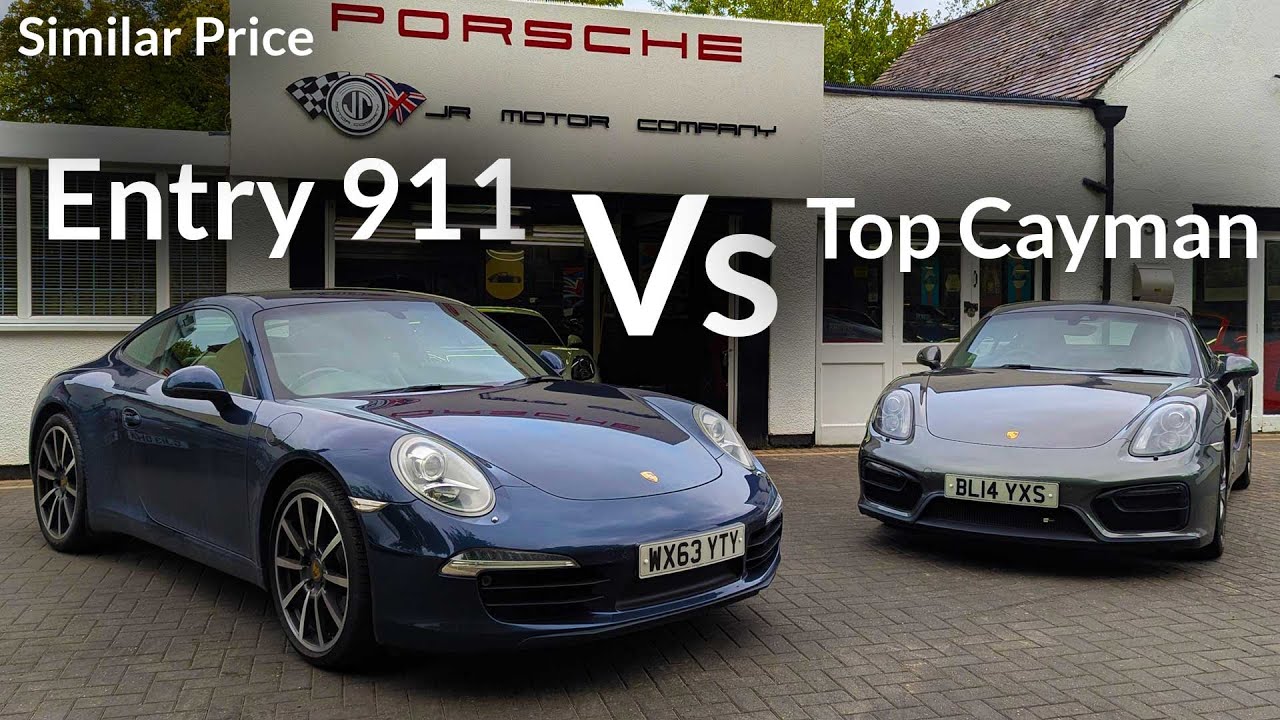 В чём разница? 911 начального уровня против Cayman топовой комплектации