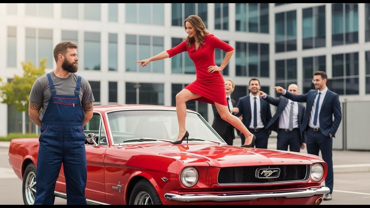 LA PDG RIT DE LA MUSTANG D’UN CONCIERGE — PUIS UN MOTEUR À 2 MILLIARDS