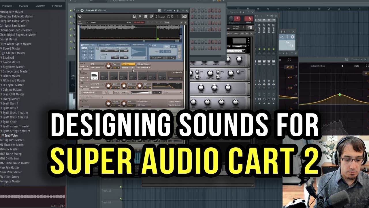 Our Sound Design Process for Super Audio Cart 2 (Behind the Scenes)